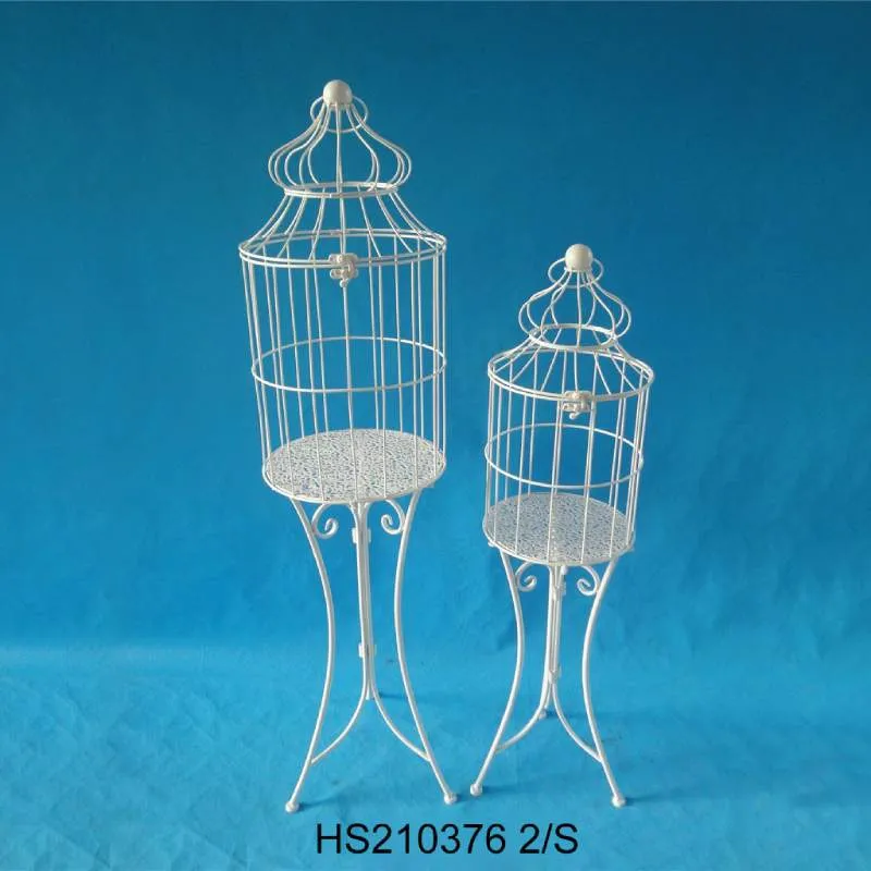 Wrought Iron Plant Cage